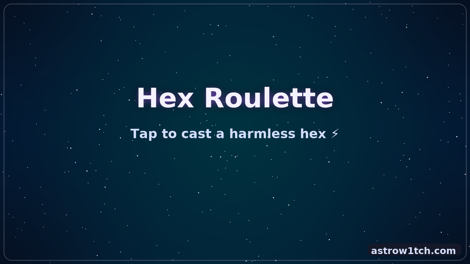 Hex Roulette